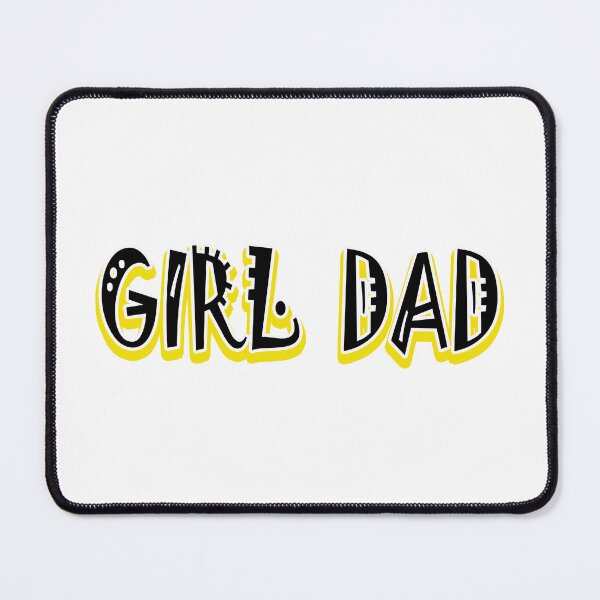 Item preview, Girl Dad (Black) - Happy Mother's Day,Happy Father's Day,Moustache Shirt,Gift designed and sold by Vaccine159.