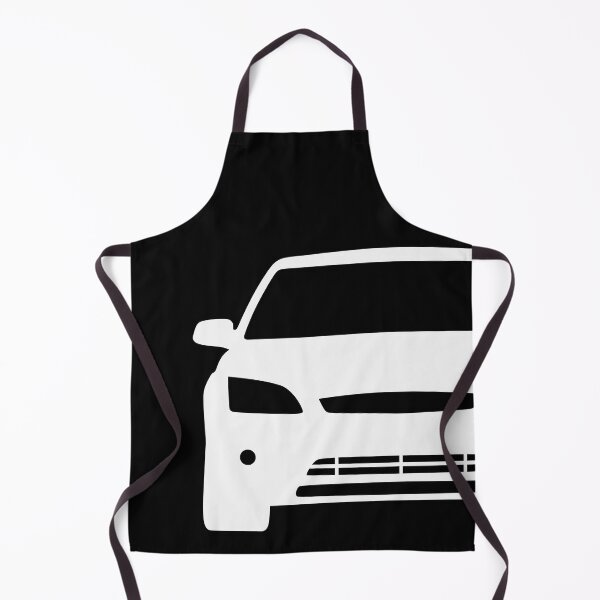 Item preview, Ford Focus MK2 2004-2008 white silhouette designed and sold by EdimDesign.