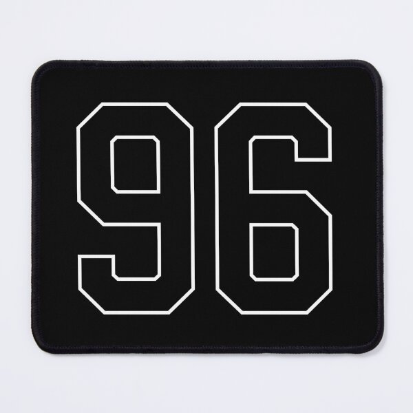 Item preview, Black Number 96 lucky sports jersey ninety six designed and sold by HeavyStyle.