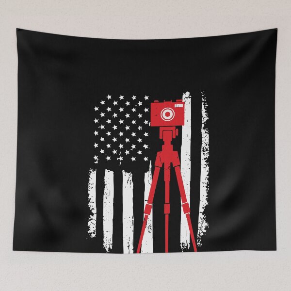 Item preview, Distressed American Flag Photographer designed and sold by TobyLewis1592.