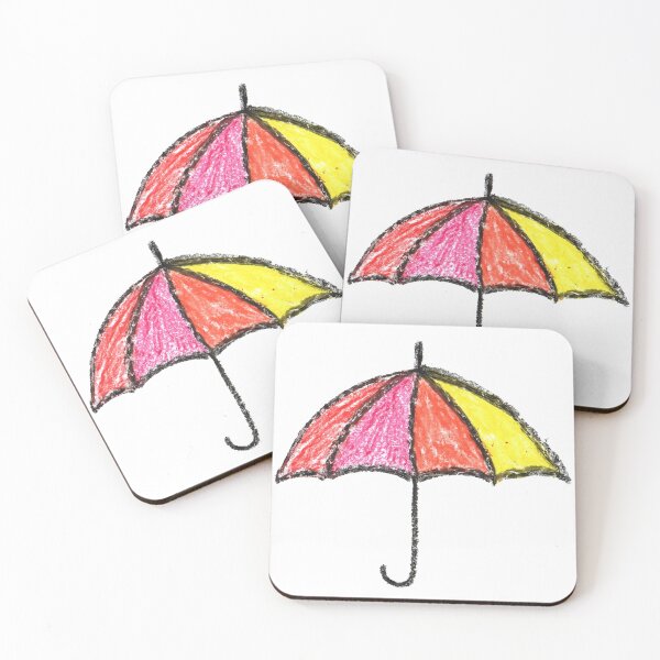 Item preview, Umbrella, crayon Umbrella drawing, rain, bumber shoot, Parasol, umbrella kids drawing, designed and sold by Nostrathomas66.