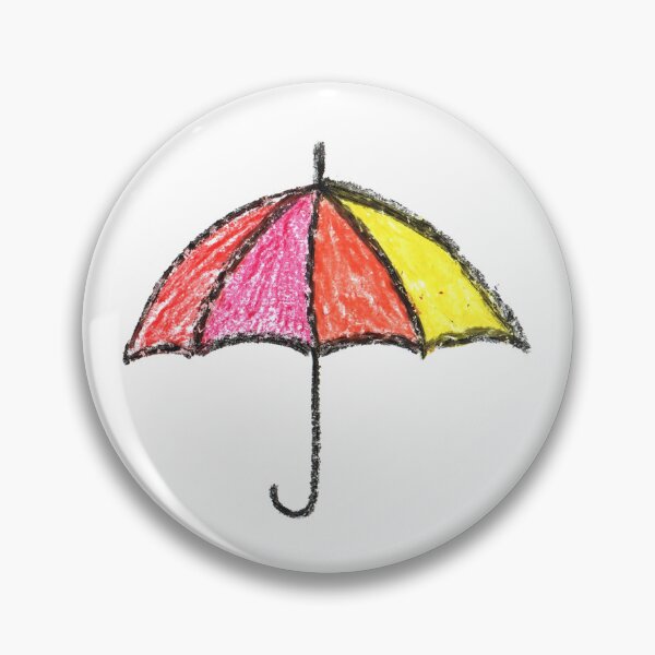 Item preview, Umbrella, crayon Umbrella drawing, rain, bumber shoot, Parasol, umbrella kids drawing, designed and sold by Nostrathomas66.