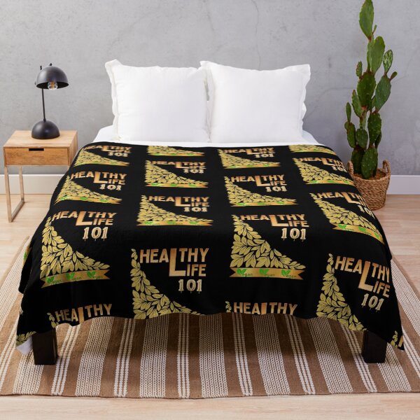 Item preview, Healthy Life 101 - Motivational Typography designed and sold by SBWorld.