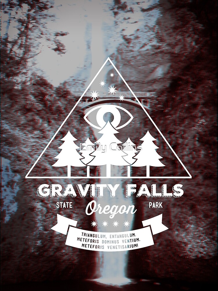 Visit Gravity Falls, Oregon! Art Print for Sale by Emily Collins