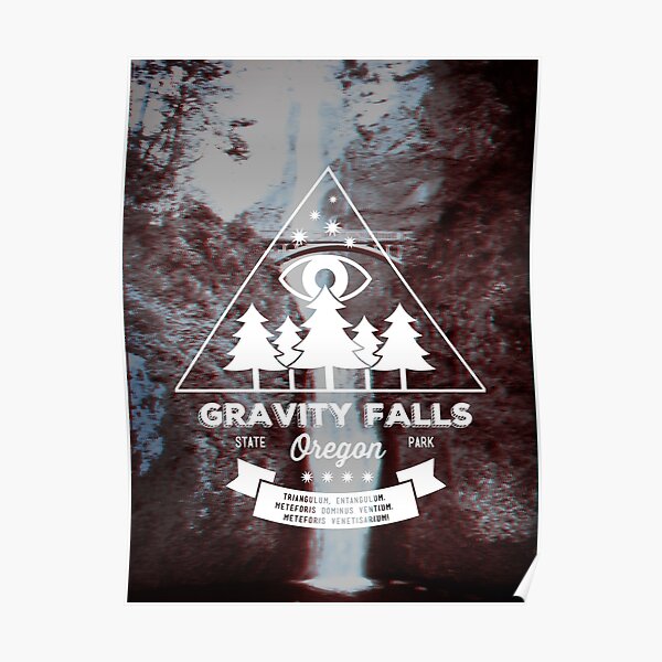 Visit Gravity Falls, Oregon! Poster