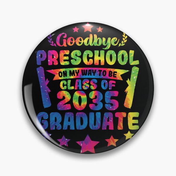 Item preview, Goodbye Preschool Class Of 2035 Graduate Preschool Tie dye designed and sold by Fislux.