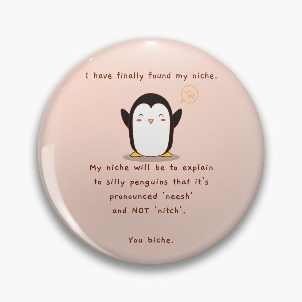 Item preview, Niche Penguin designed and sold by PittyReese.