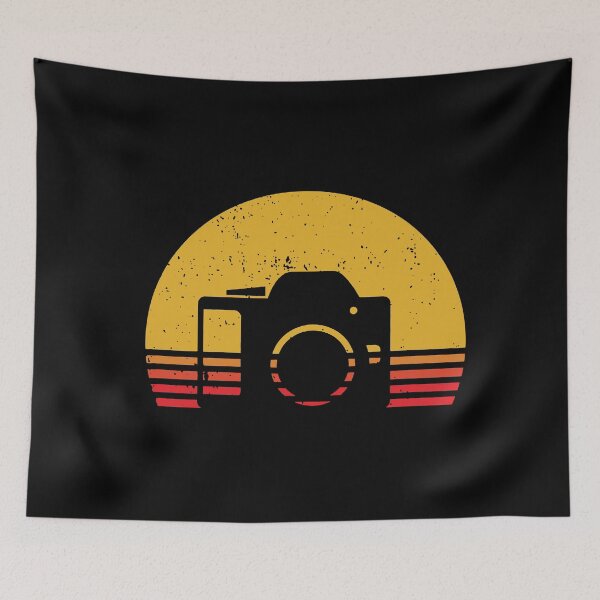 Item preview, Vintage Retro Sunset Camera Photographer  designed and sold by TobyLewis1592.