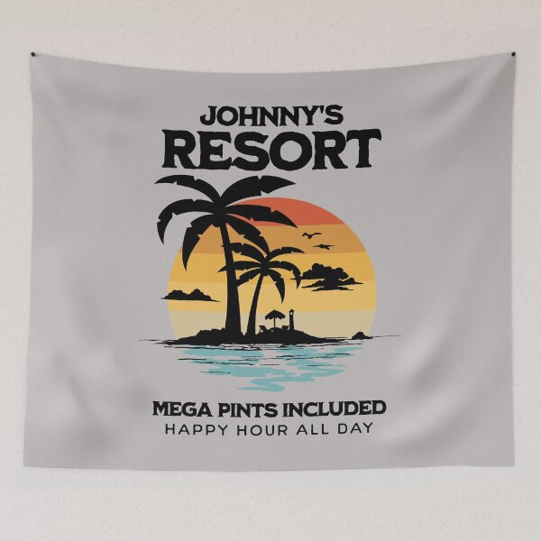 Item preview, Johnnys Resort, Mega Pint, Mega Pint, Beer, Funny, Happy Hour, Fathers Day, Sunset, Beach designed and sold by SighFly52.