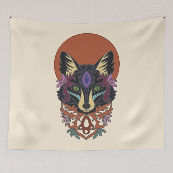 Item preview, Mystic Colorful Wolf designed and sold by cerenalkan.