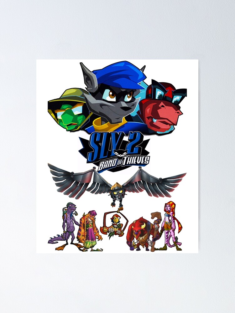 SLY COOPER THIEVES 5 2020 ANTV  Poster for Sale by VivaHuia