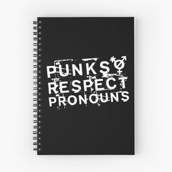 Item preview, Punks Respect Pronouns!! designed and sold by baselinegraphix.