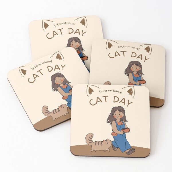 Item preview, INTERNATIONAL CAT DAY designed and sold by tania ochieng.