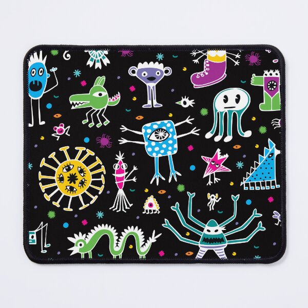 Item preview, Neon Kindergarten Kreeper Monsters designed and sold by Pink Pineapple Works.