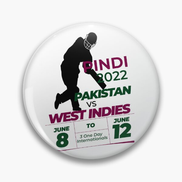 Item preview, Pakistan v West Indies Cricket One Day Internationals Pindi 2022 designed and sold by MimsTees.