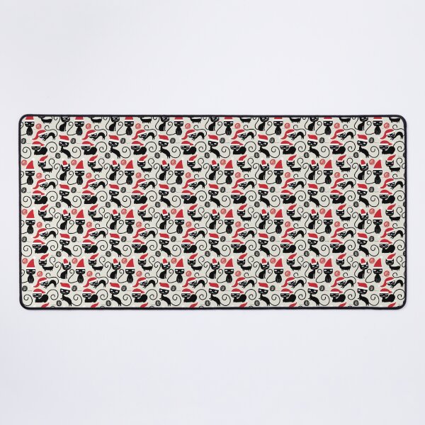 Item preview, Santa Claws Christmas Black Cats designed and sold by Pink Pineapple Works.