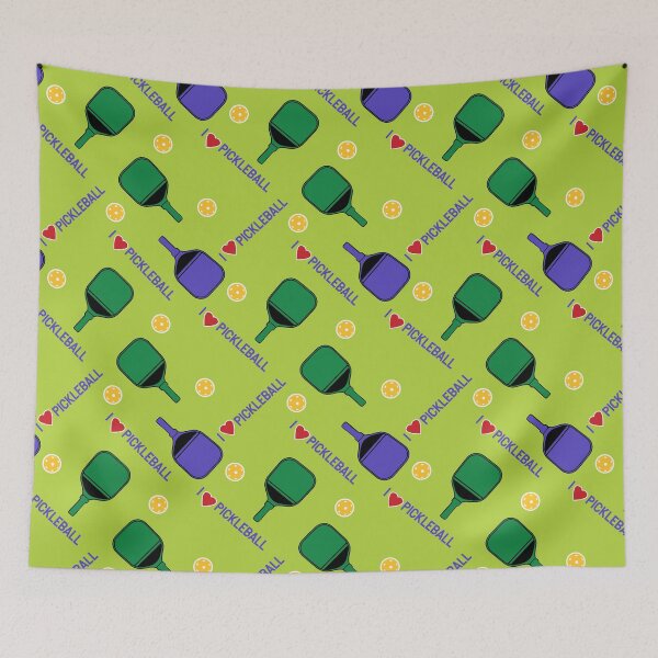 Item preview, Love Pickleball on fresh green designed and sold by EvieWoj.