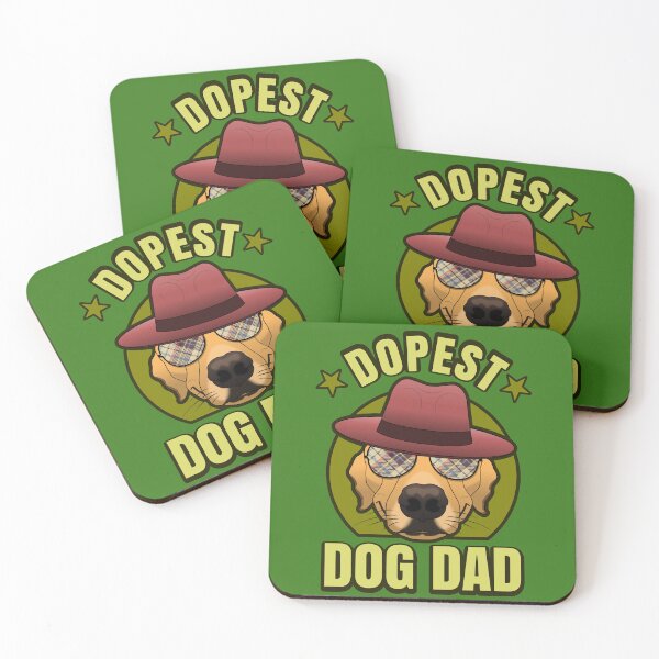 Item preview, Dopest Dog Dad Funny Cool Puppy Father designed and sold by Rongway76.