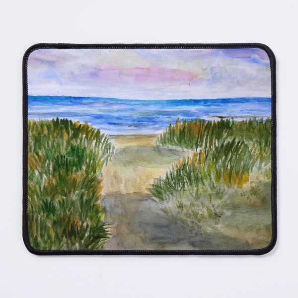 Item preview, Beach landscape dunes and colorful sky designed and sold by Vialana.