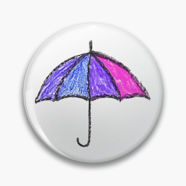 Item preview,  Umbrella, crayon Umbrella drawing, rain, bumber shoot, Parasol, umbrella kids drawing, designed and sold by Nostrathomas66.