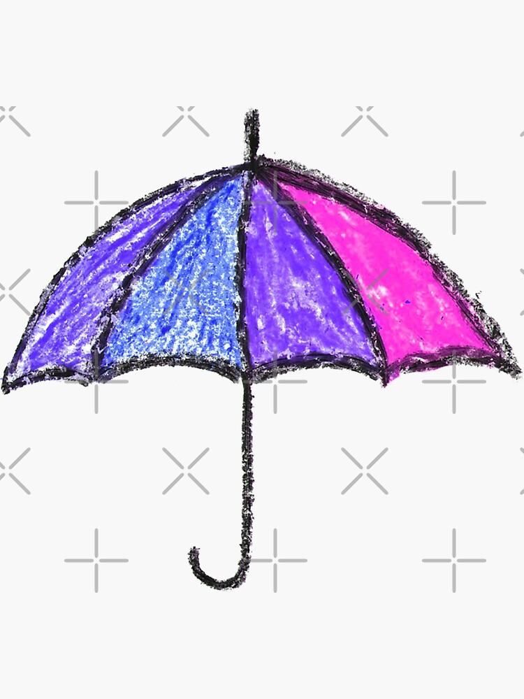 Glitter Umbrella Drawing | How to Draw a monsoon umbrella for Kids | paint  pages and colouring fun - YouTube