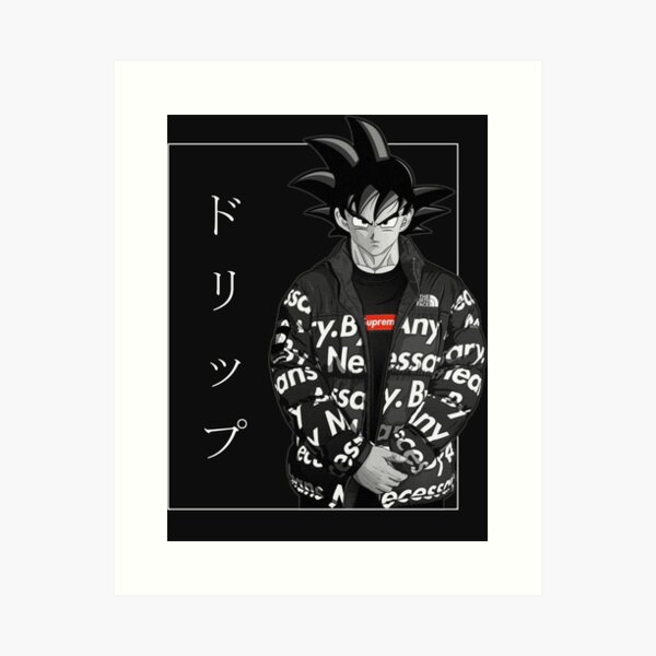 Goku Drip Classic T-Sh Sticker for Sale by petitehlw