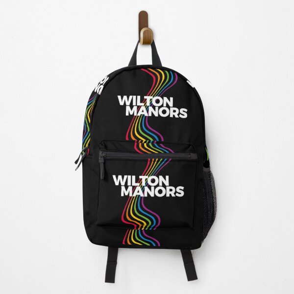 Item preview, Wilton Manors rainbow LGBT flag pride month 2023 designed and sold by retrippy.