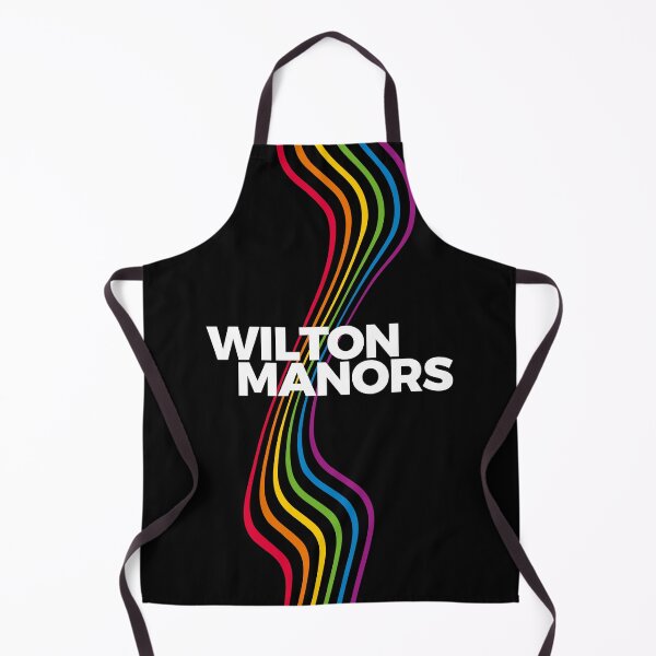 Item preview, Wilton Manors rainbow LGBT flag pride month 2023 designed and sold by retrippy.