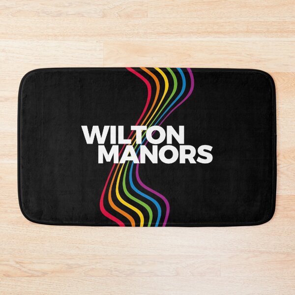 Item preview, Wilton Manors rainbow LGBT flag pride month 2023 designed and sold by retrippy.
