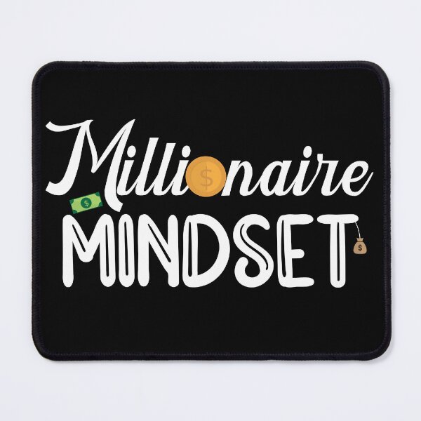 Item preview, Millionaire Mindset Work Harder To Grow Wealth Self-Improvement designed and sold by ghostsanda.