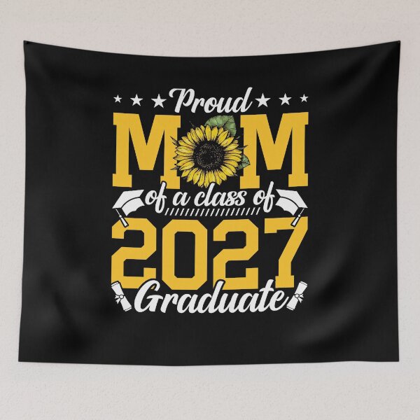 Item preview, Proud Mom Of A Class Of 2027 Graduate Shirt, Proud Grad Mom Shirt, 2026 Graduate Shirt, Mom Graduation Gift, Proud Mom Of Senior Shirt designed and sold by aymob.