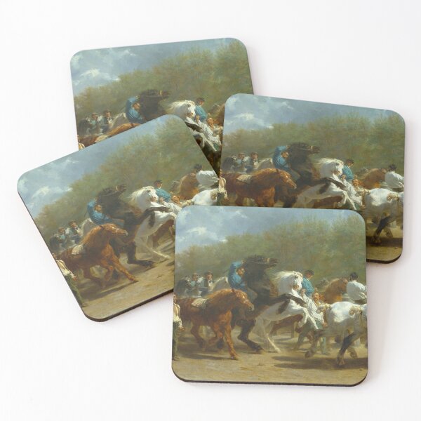 Item preview, The Horse show (Men and Horses) designed and sold by Vintage Designs +.
