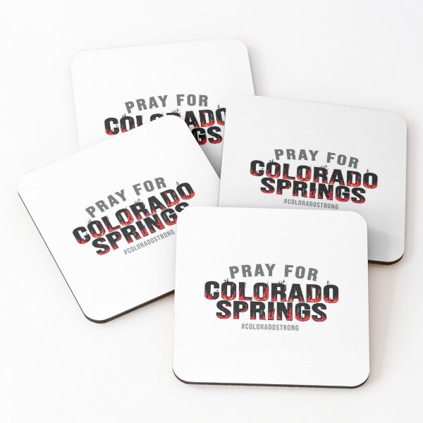 Item preview, Pray for Colorado Springs Colorado Strong ( It's On Fire ! ) designed and sold by WULFLAND ARTS.