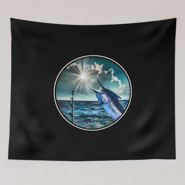 Item preview, The marlin fish in deep sea fishing designed and sold by umfhn.