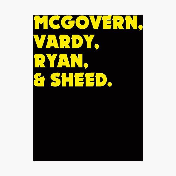 Item preview, Mcgovern, Vardy, Ryan, &Amp; Sheed  T-Shirt designed and sold by KatheBergmann.