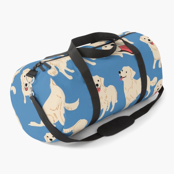 Item preview, English Cream Golden Retriever - Royal Caribe Blue designed and sold by frankyou.