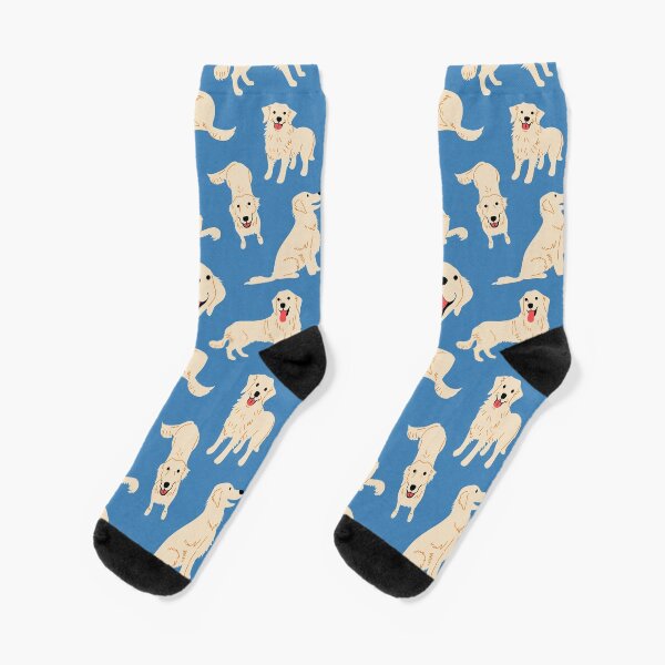 Item preview, English Cream Golden Retriever - Royal Caribe Blue designed and sold by frankyou.