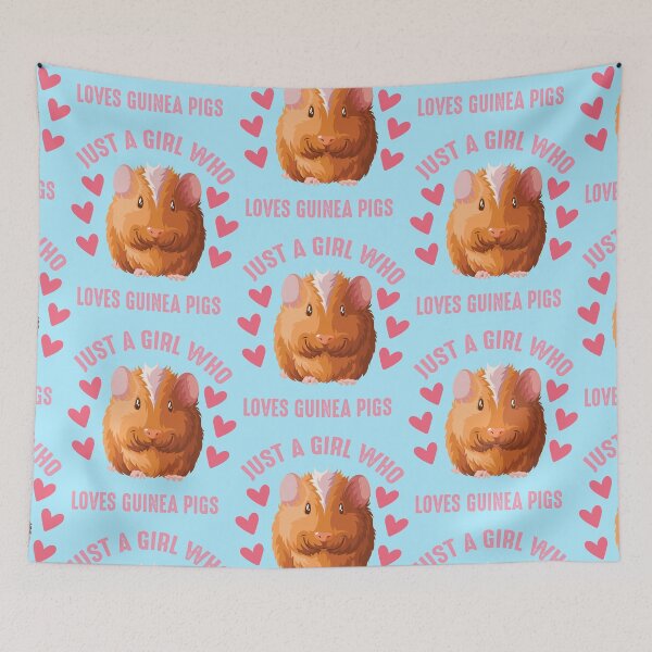 Item preview, Just a girl who loves guinea pigs designed and sold by 1DaisyChainLane.