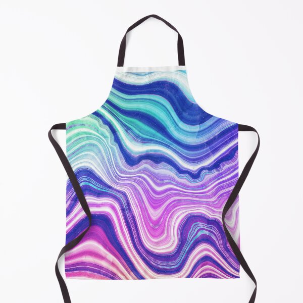 Item preview, Groovy Agate!  Pink, blue, white, aqua, violet, purple, dark blue designed and sold by hardscuffle.