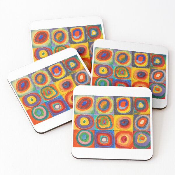 Item preview, Wassily Kandinsky  Color Study Squares with Concentric Circles , Abstract designed and sold by TeeARTHY.