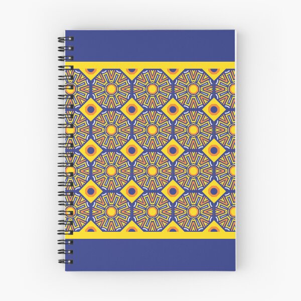 Item preview, Moroccan Tile Pattern Yellow and Blue designed and sold by Anna Lemos.