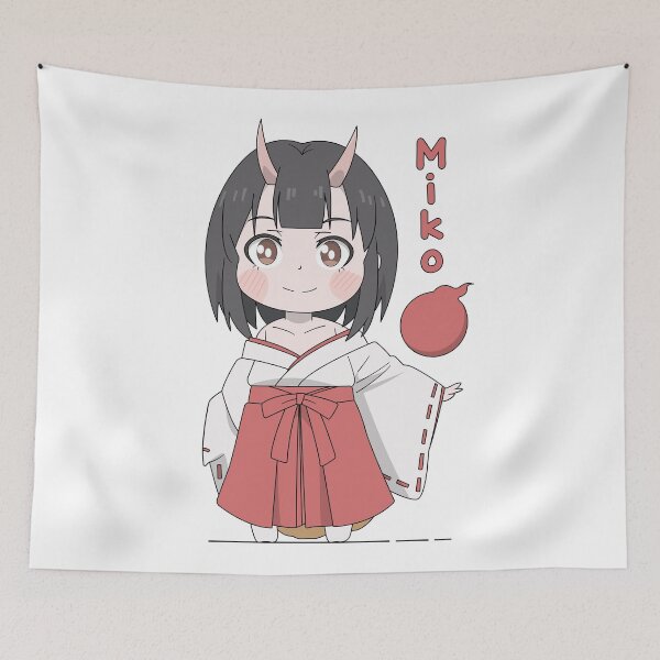 Item preview, Miko Chan from Shachiku-san wa Youjo Yuurei ni Iyasaretai designed and sold by GhostWrench.