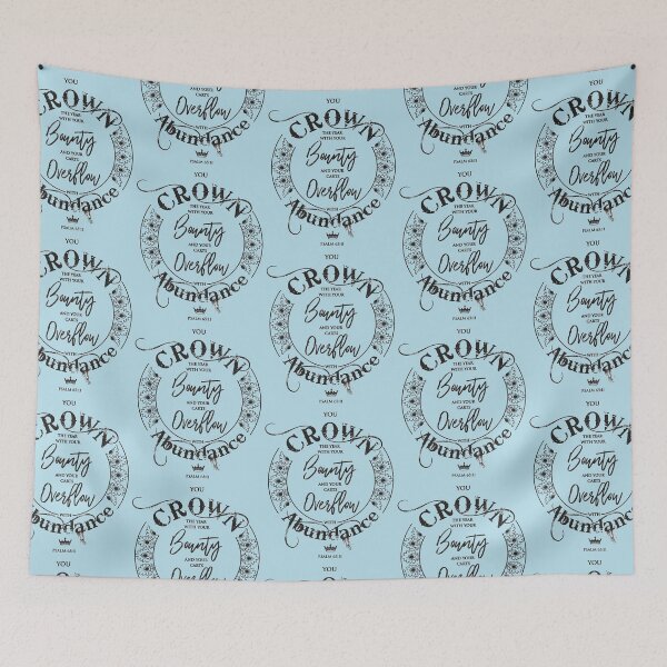 Item preview, Crown the year - Ps 65:11 - Spun sugar designed and sold by AbideApparel.