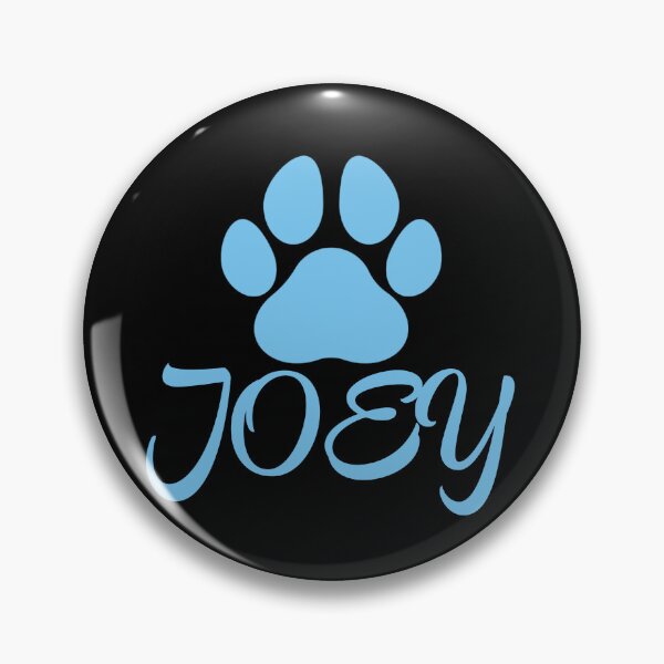 Artikelvorschau, Blauer Hundename Joey entworfen und verkauft von Foofighter01.