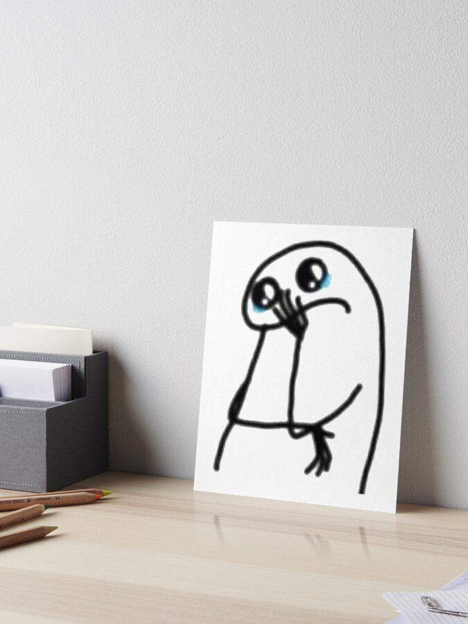 flork meme  Poster for Sale by MettaLane