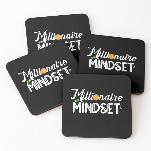 Item preview, Millionaire Mindset Work Harder To Grow Wealth Self-Improvement designed and sold by ghostsanda.