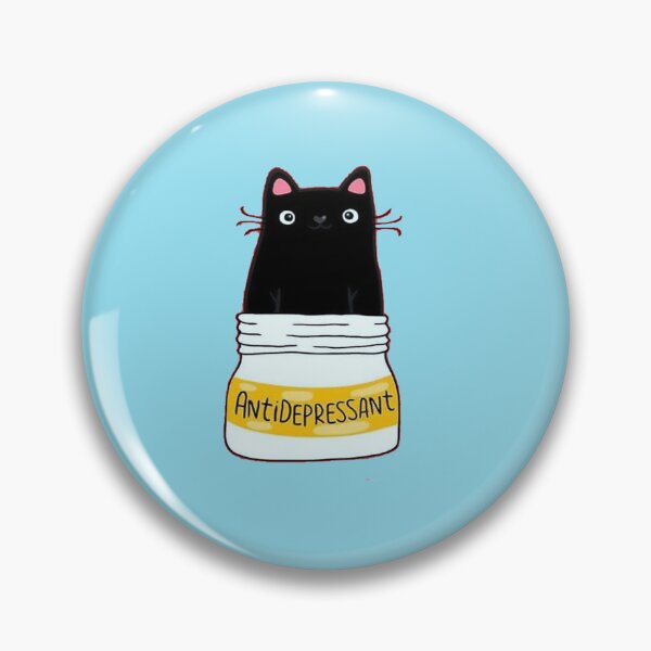 Item preview, Antidepressant Cat  T-Shirt designed and sold by SimonaStraub.
