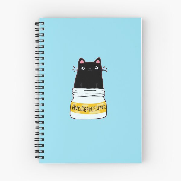 Item preview, Antidepressant Cat  T-Shirt designed and sold by SimonaStraub.