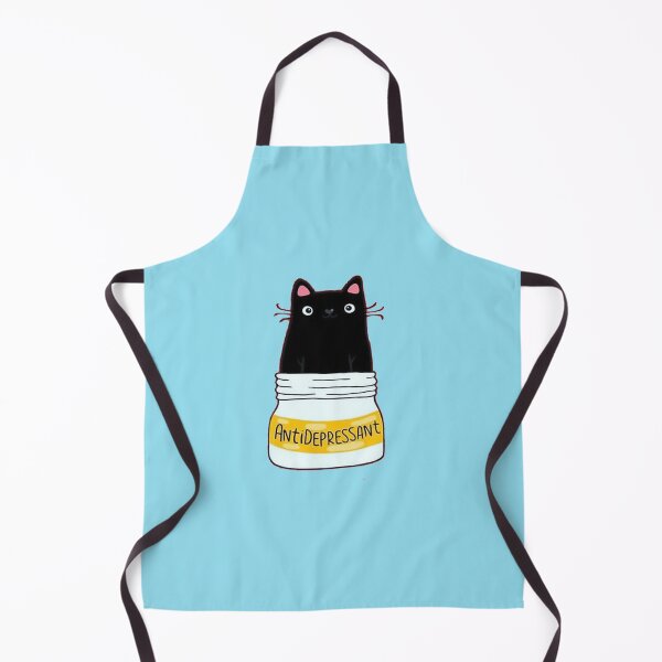 Item preview, Antidepressant Cat T-Shirt designed and sold by SimonaStraub.