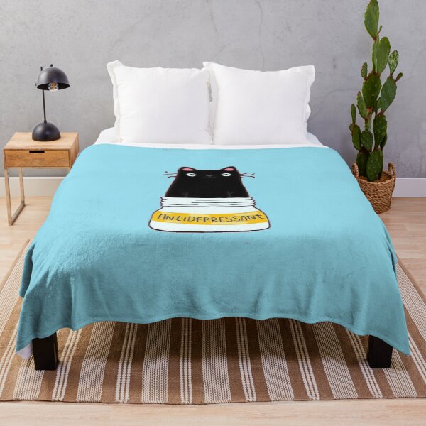 Item preview, Antidepressant Cat  T-Shirt designed and sold by SimonaStraub.